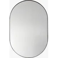 Elliptical Wall Mirror - Black alternate view