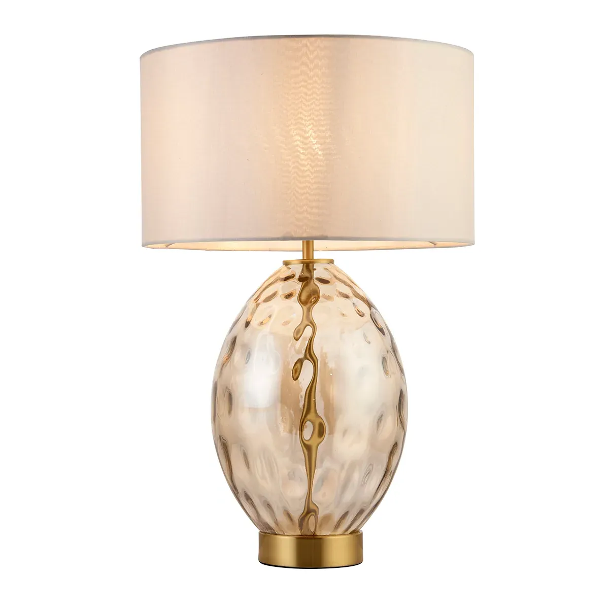 Elodie Table Lamp - Champagne, Tinted Glass product