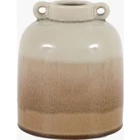 Ennis Crackle Glaze Vase - Natural by Perch & Parrow, alternate view