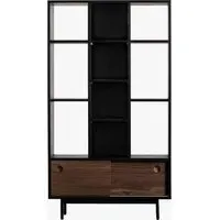 Estilo Display Unit - Black Oak, Walnut alternate view
