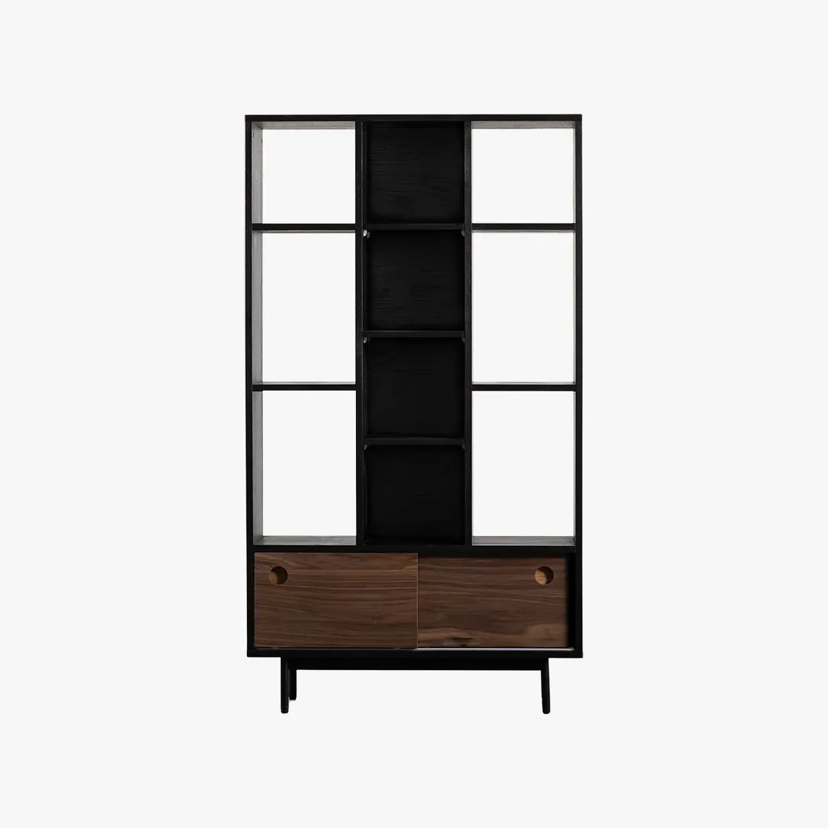 Estilo Display Unit - Black Oak, Walnut product