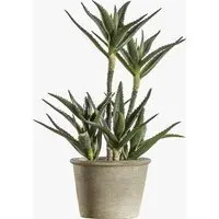 Faux Potted Aloe - Green alternate view