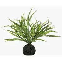 Faux Wild Grass with Soil Base - Green alternate view