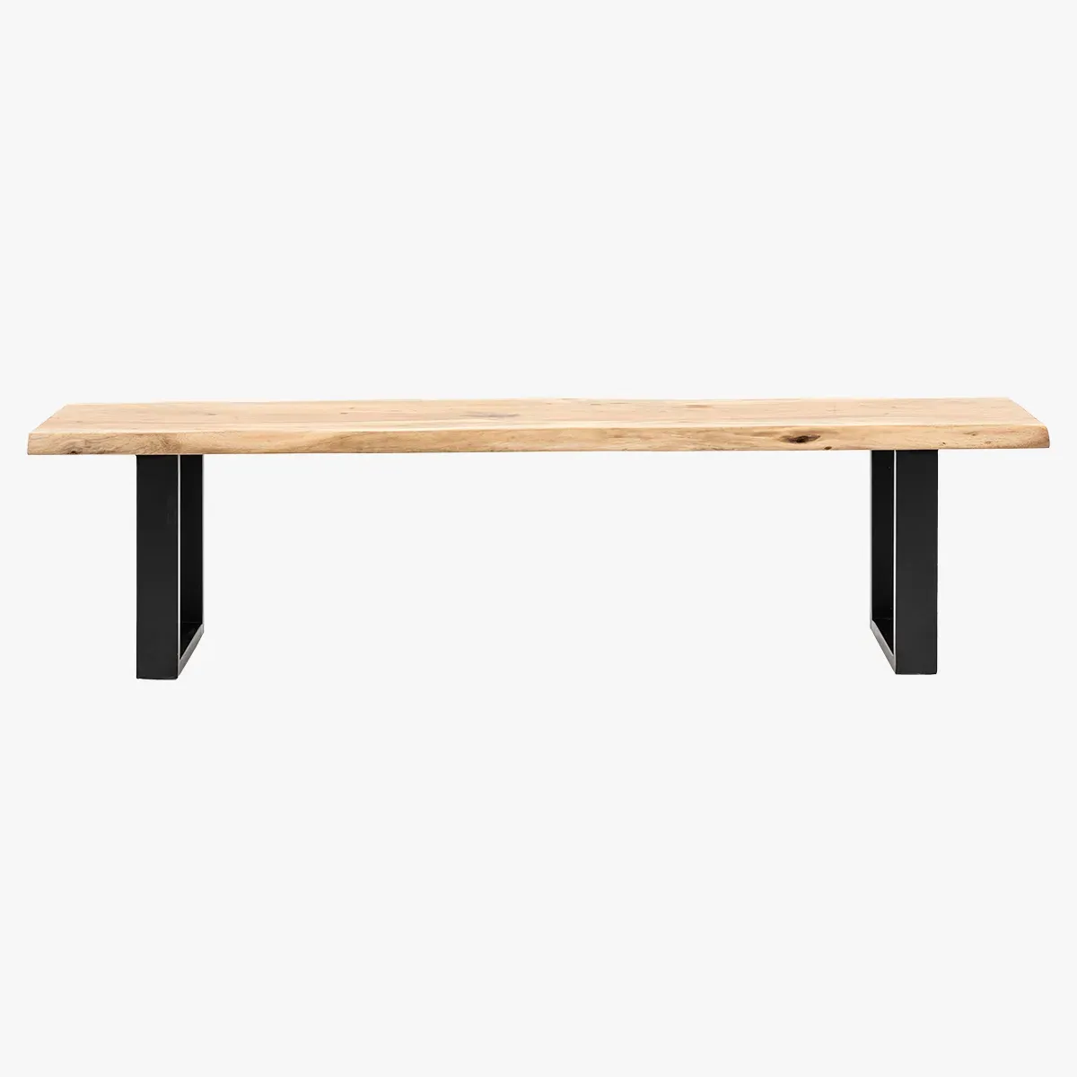 Feaster Dining Bench - Acacia Wood, Iron product
