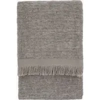 Felicity Chenille Throw - Grey alternate view