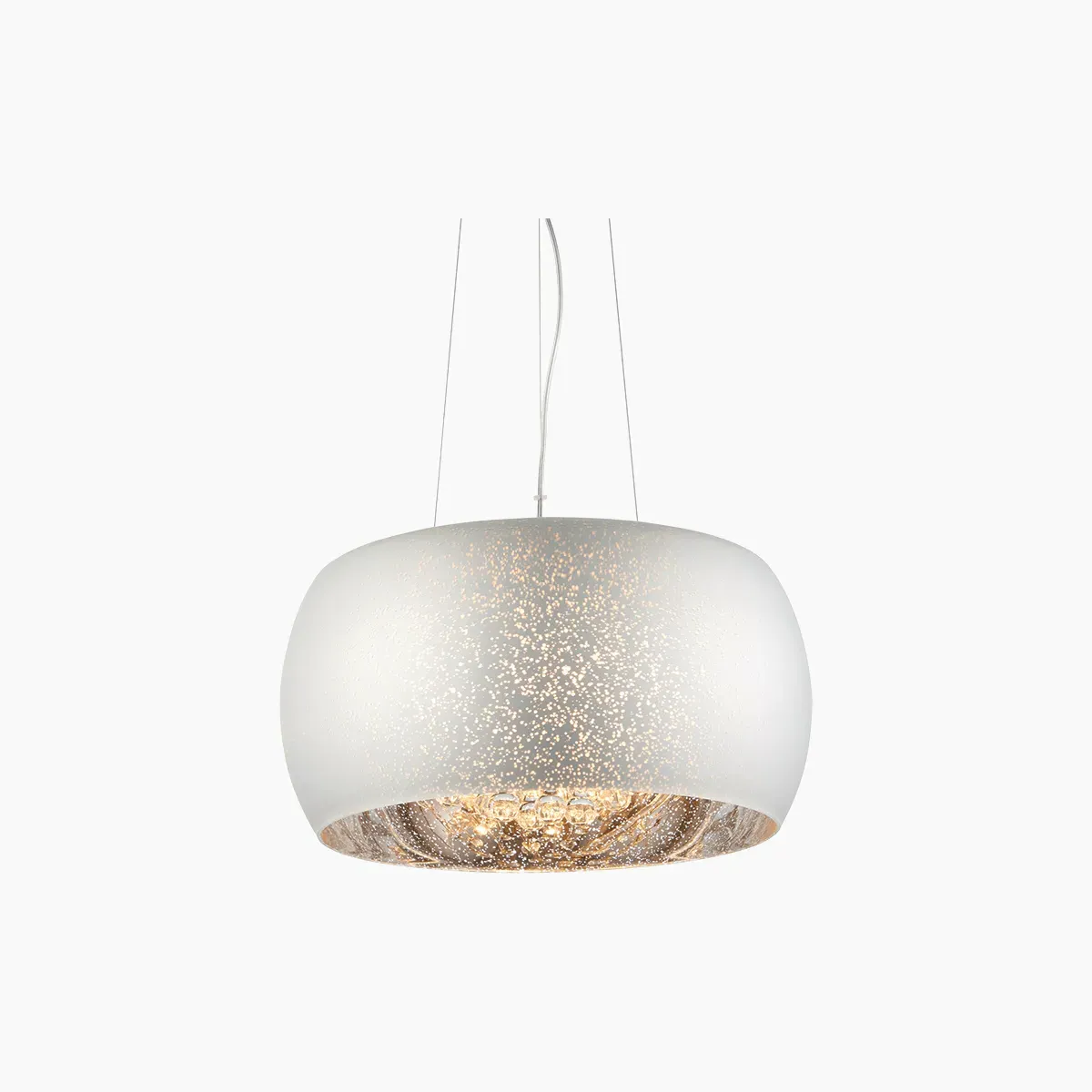 Fia Ceiling Pendant - Silver, Glass product