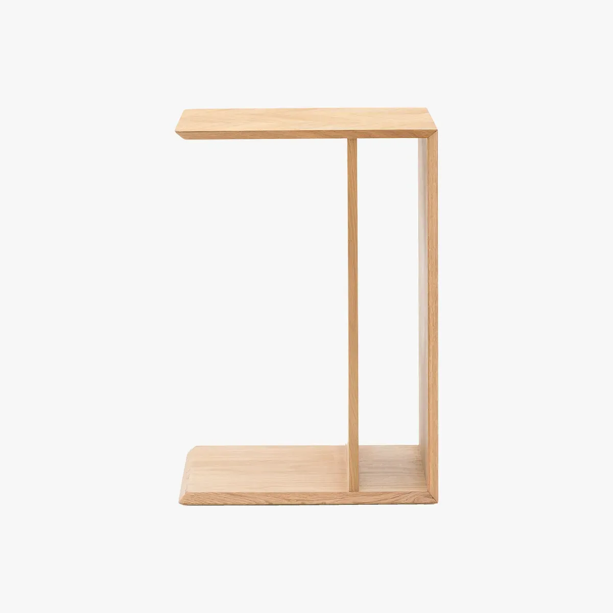 Finn C-Shaped Supper Table - Beige, Oak product