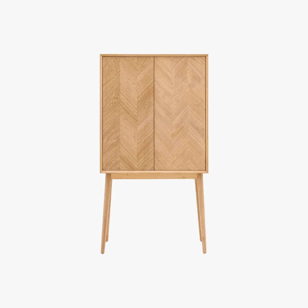 Finn Cocktail Cabinet - Beige, Oak product