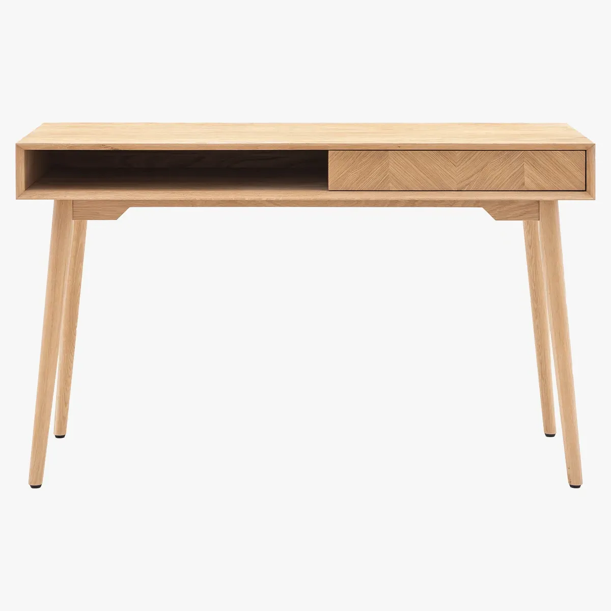 Finn One Drawer Desk - Beige, Oak product