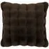 Fiora Faux Rabbit Fur Cushion Pack of 2 - Chestnut by Perch & Parrow, image 3
