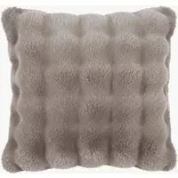 Fiora Faux Rabbit Fur Cushion Pack of 2 - Mocha by Perch & Parrow, image 2