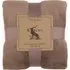 Flannel Fleece Throw - Mocha by Perch & Parrow, image 3