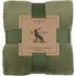 Flannel Fleece Throw - Olive by Perch & Parrow, image 3