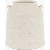 Fleck Ceramic Utensil Jar - Natural by Perch & Parrow, image 2