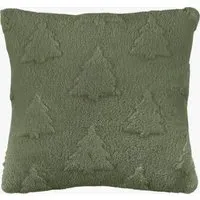 Forest Jacquard Cushion Pack of 2 - Green by Perch & Parrow, alternate view