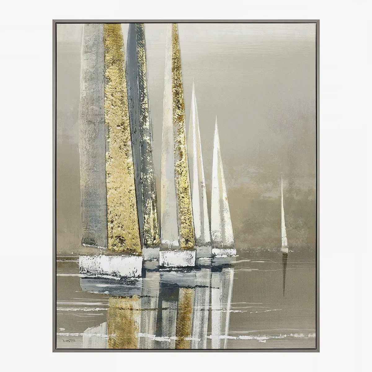Framed Canvas Wall Art - Vessel Design product