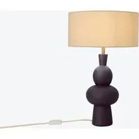 Freyja Ceramic Table Lamp - Black by Perch & Parrow, image 2