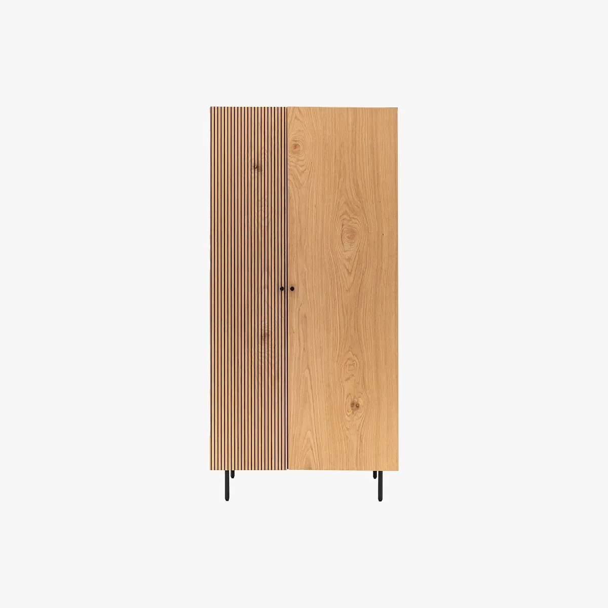 Furrow Wardrobe - Ridged Wood product