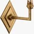Garnet Angle Wall Light - Antique Brass by Perch & Parrow, image 3
