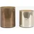 Glint Glass Candle Holders - Champagne, Pack of 2 by Perch & Parrow, image 3