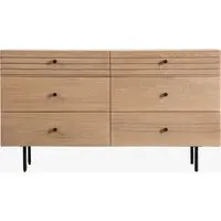 Groover Chest of Drawers - Brown, Oak alternate view
