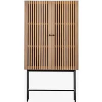 Groover Drinks Cabinet - Brown, Oak alternate view