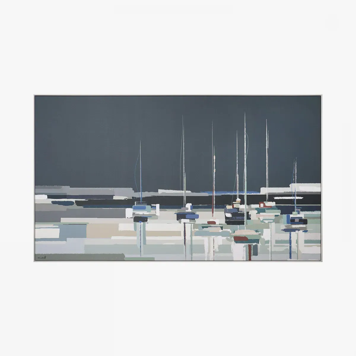 Harbour Framed Canvas Wall Art product