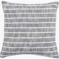 Harbour Stripe Cushion - Ink alternate view