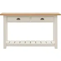 Harvest Console Table - White alternate view