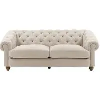 Heritage 3-Seater Sofa - Cream alternate view