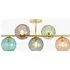 Ilaria 5 Light Flush Ceiling Light - Brass by Perch & Parrow, image 3
