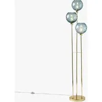 Ilaria Floor Lamp - Blue, Glass by Perch & Parrow, alternate view