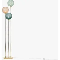 Ilaria Floor Lamp - Blue/Pink, Glass by Perch & Parrow, alternate view