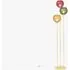 Ilaria Floor Lamp - Green, Red, Brass by Perch & Parrow, image 3