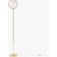 Ilaria Floor Light - Pink, Brass by Perch & Parrow, alternate view