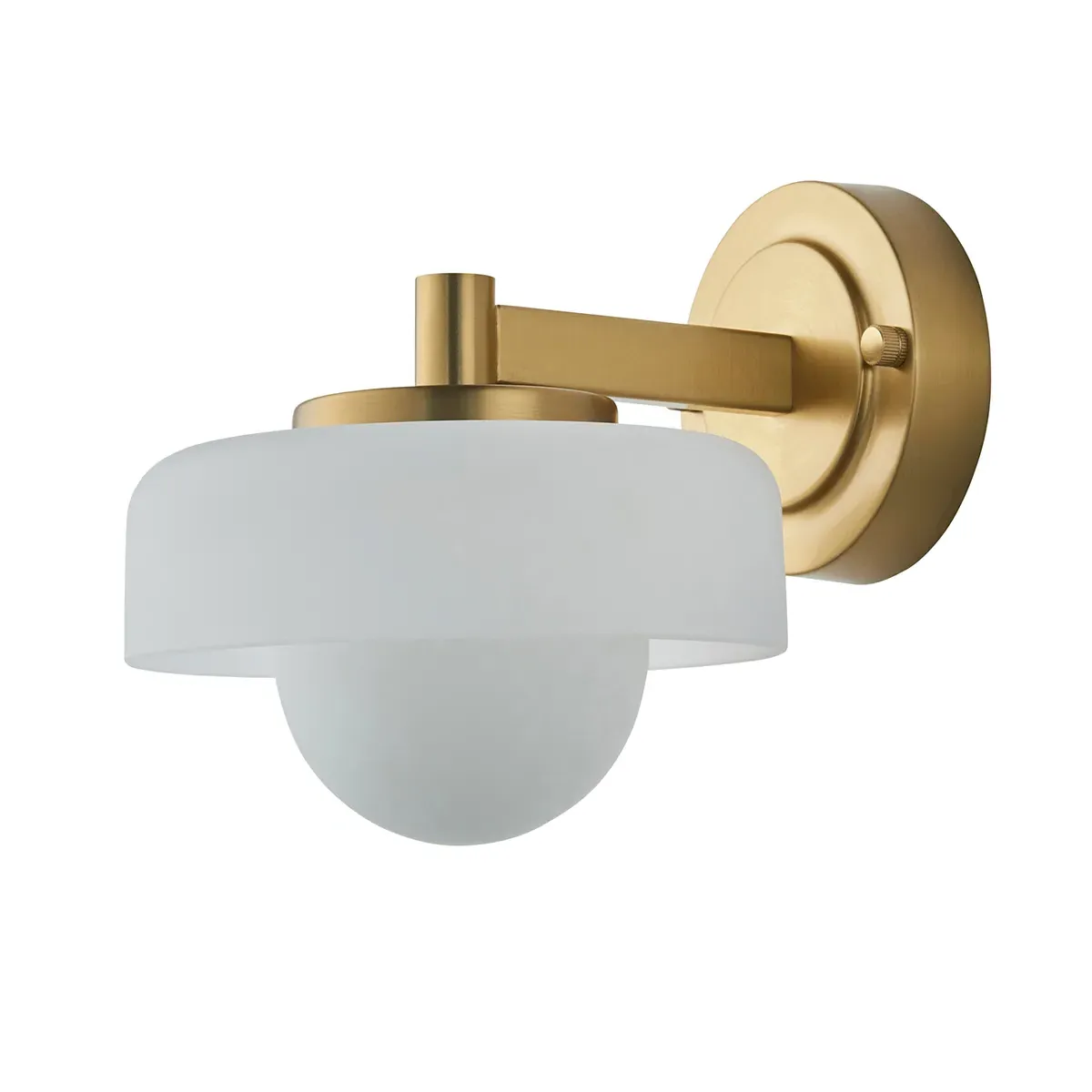 Ingrid Wall Light - Brass, Glass product