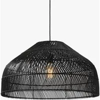 Java Large Lamp Shade - Black Rattan by Perch & Parrow, image 2
