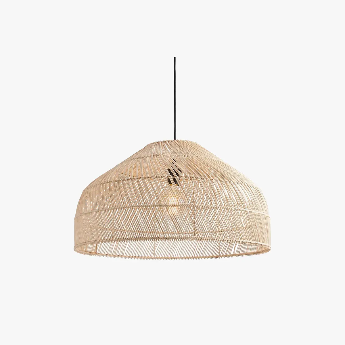 Java Large Lamp Shade - Natural Rattan by Perch & Parrow