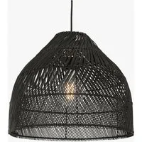 Java Small Lamp Shade - Black Rattan by Perch & Parrow, image 2