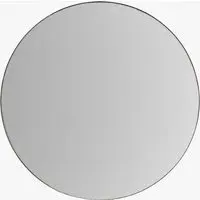 Jonet Round Mirror - Black, Metal alternate view