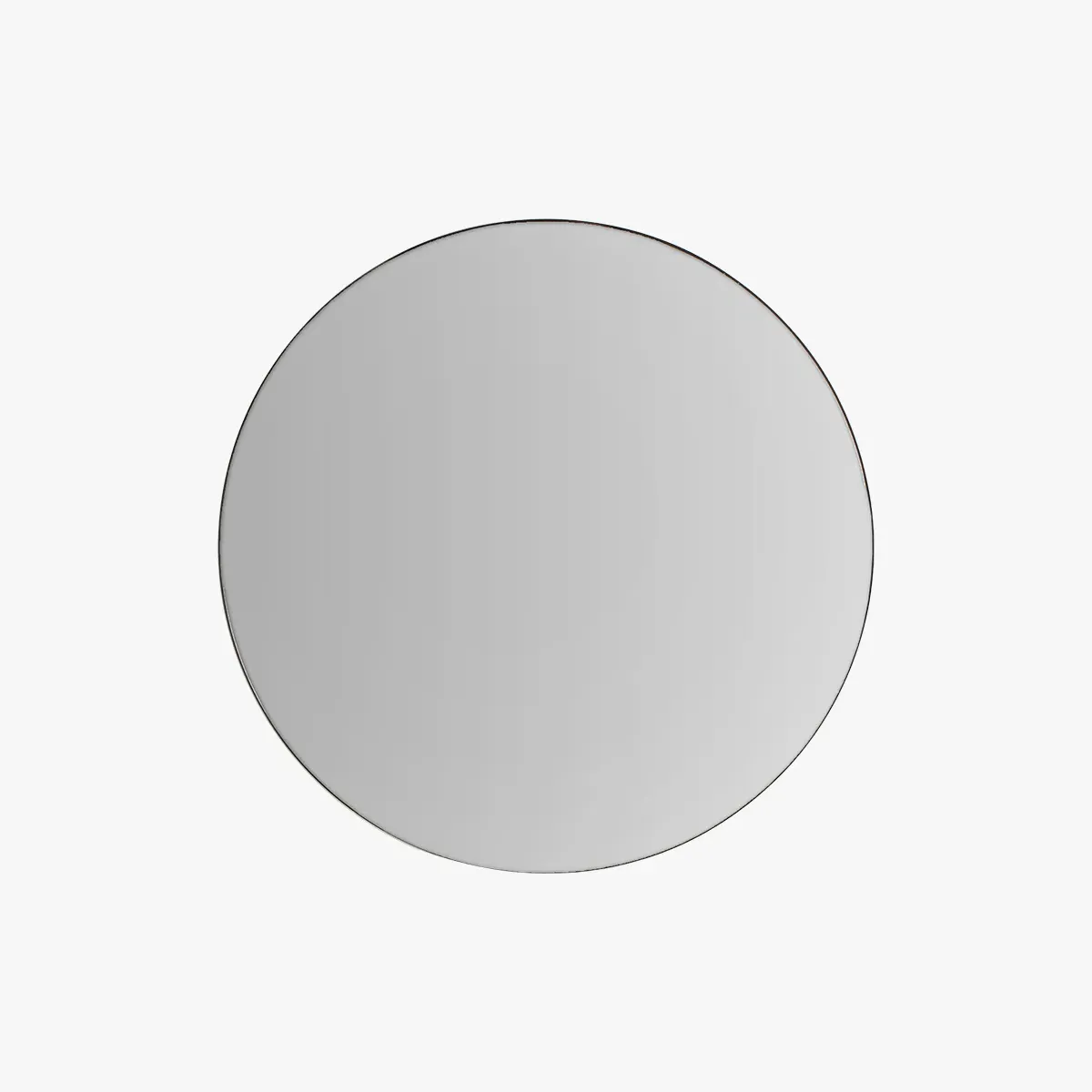 Jonet Round Mirror - Black, Metal product