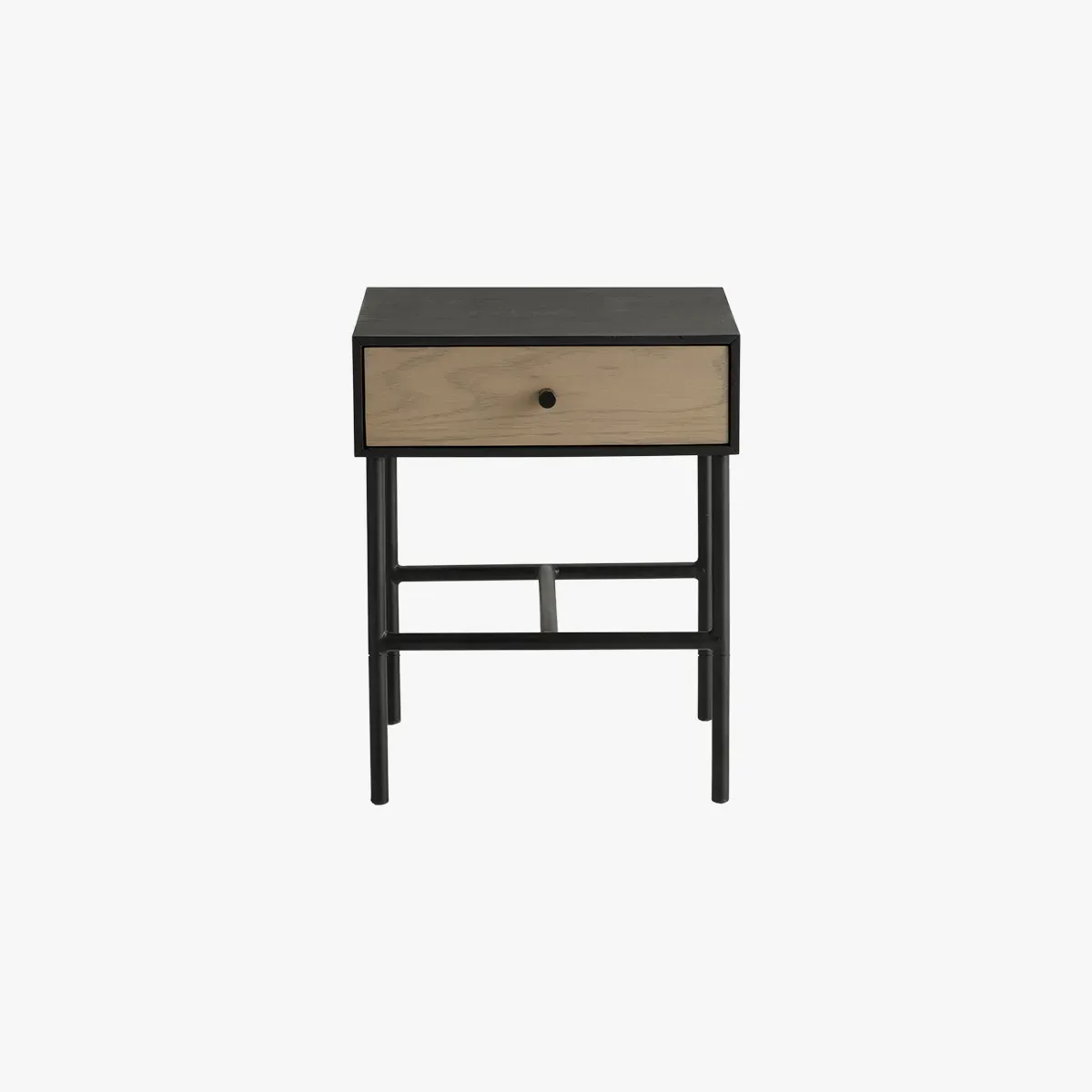 Joss Side Table - Black, Oak product
