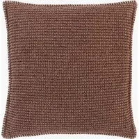 Junia Textured Cushion - Brown alternate view