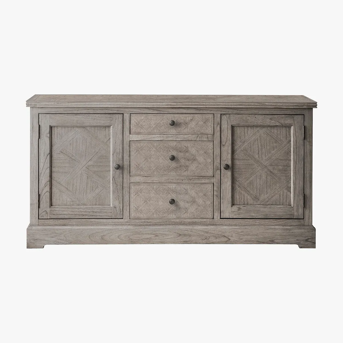 Juno Sideboard with Drawers and Cupboards - Beige, Mindy Wood product