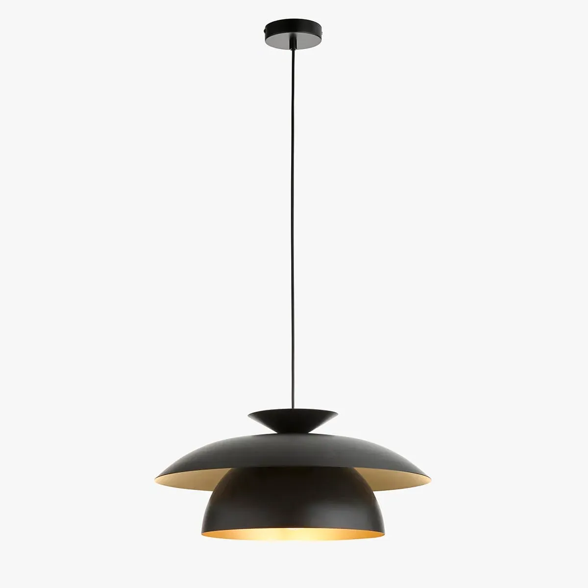 Kalkan Pendant Light - Matt Black by Perch & Parrow