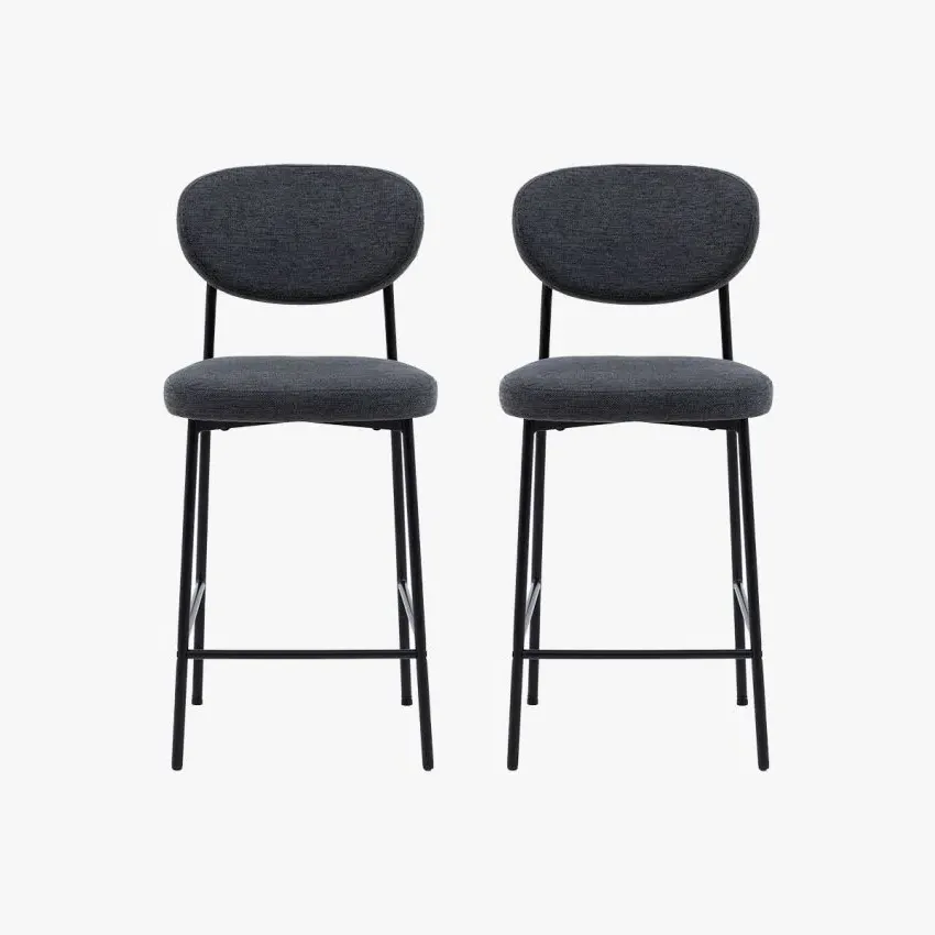 Kalmar Stool Set of 2 - Charcoal product