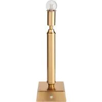 Khana Rechargeable Table Base - Brass alternate view
