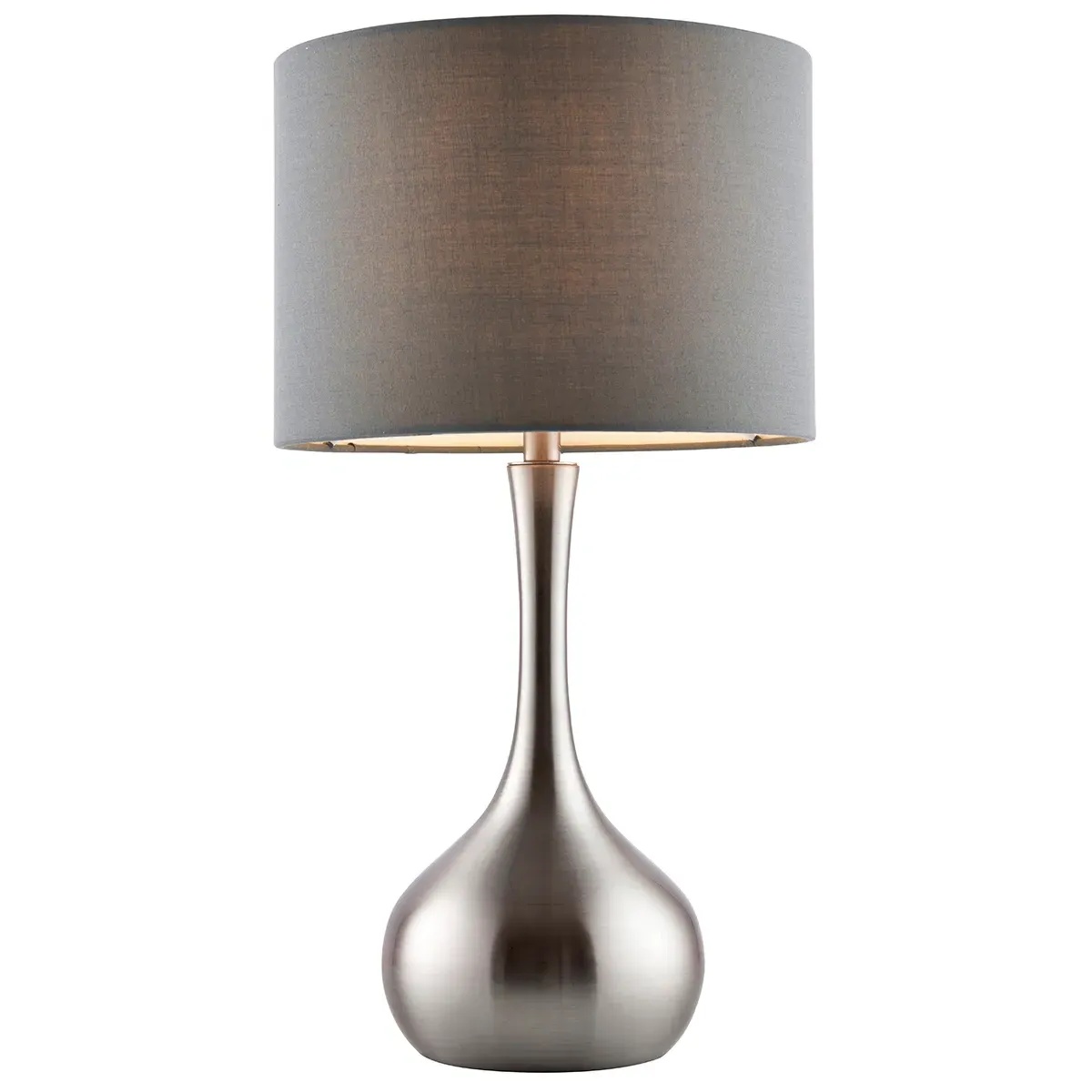 Kiera Table Lamp - Nickel, Fabric product