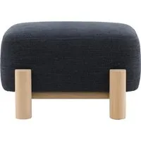 Kova Footstool - Navy alternate view