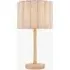 Kulkin Table Lamp - Oak Stained Wood, Natural Fabric by Perch & Parrow, image 3